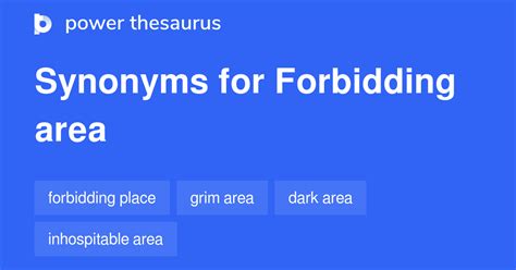 forbidding synonym|28 Synonyms & Antonyms for FORBIDDING